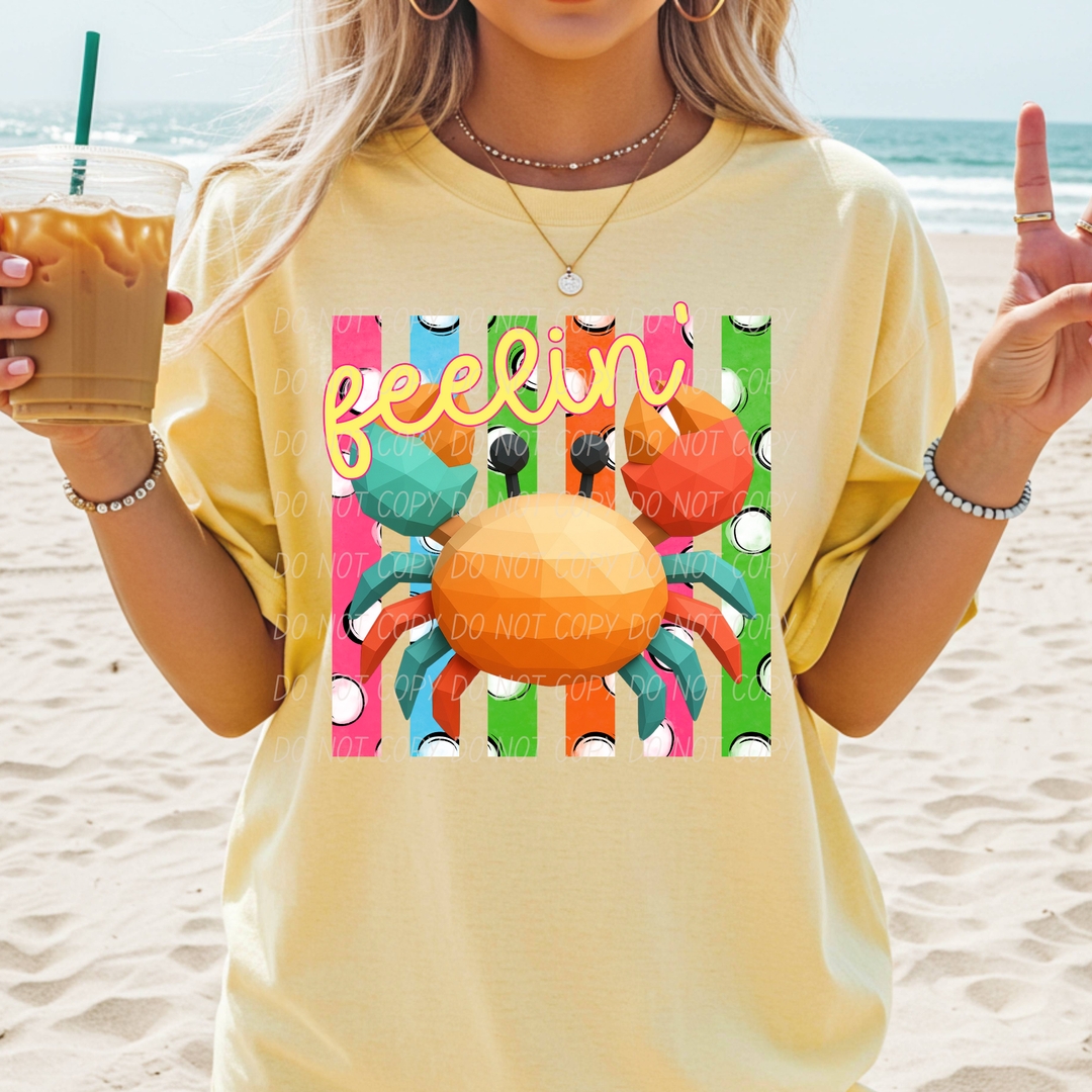 Feelin' Crabby DTF Print