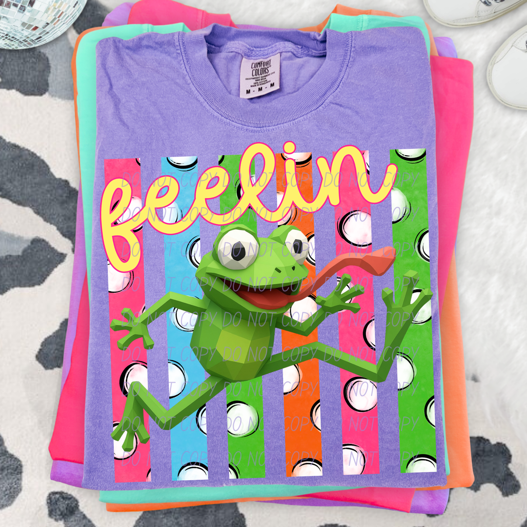 Feelin' Froggy DTF Print