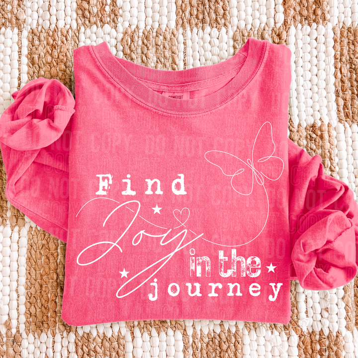 Find Joy In The Journey DTF Print