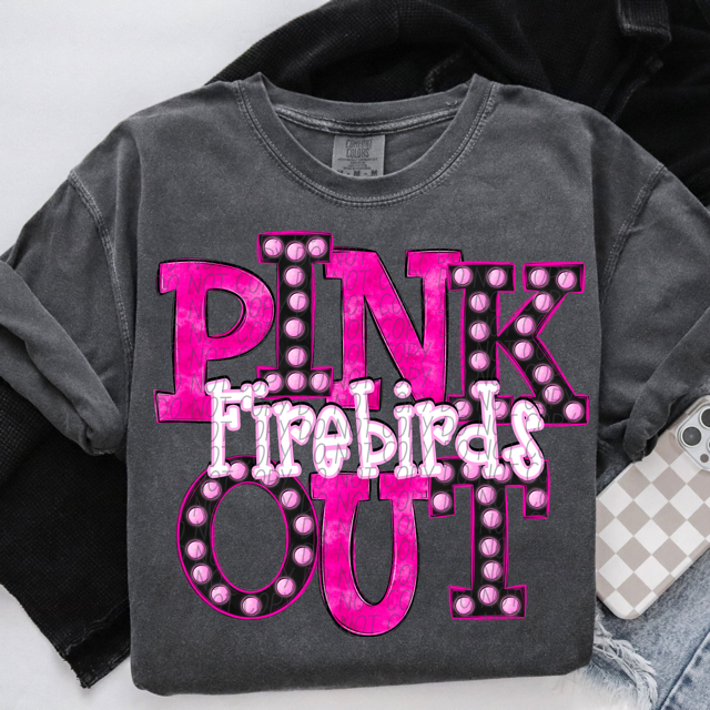 Pink Out Marquee DTF Print