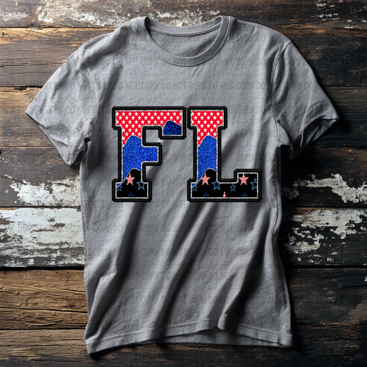 USA States DTF Print