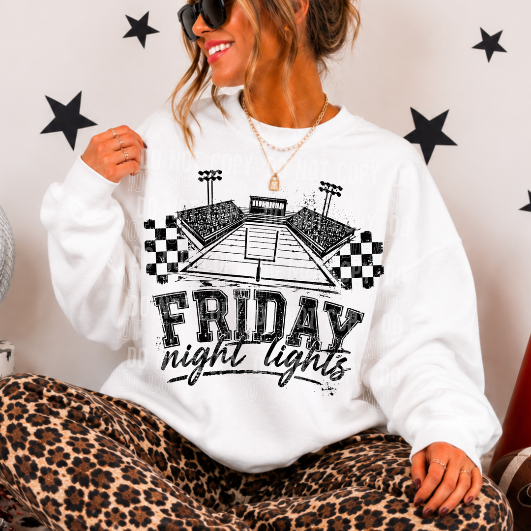 Friday Night Lights DTF Print