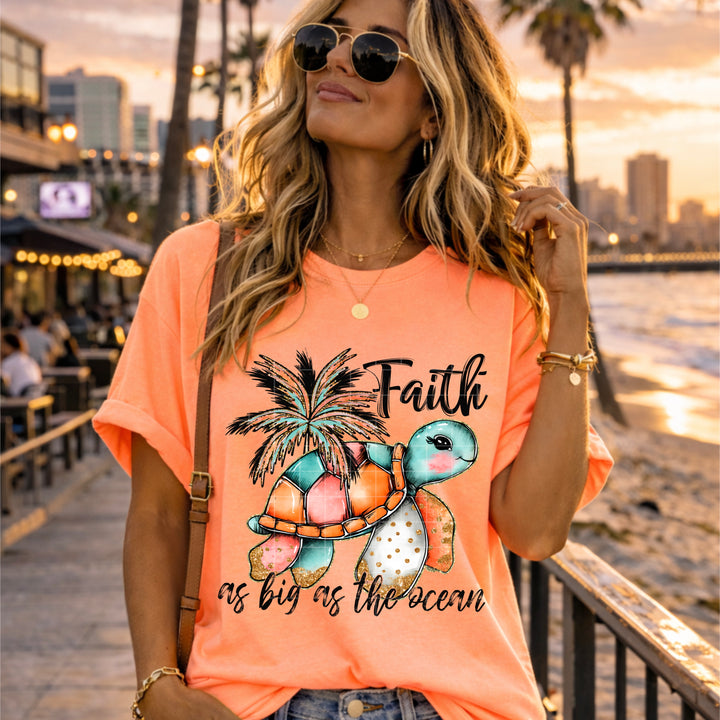 Faith As Big As The Ocean DTF Print