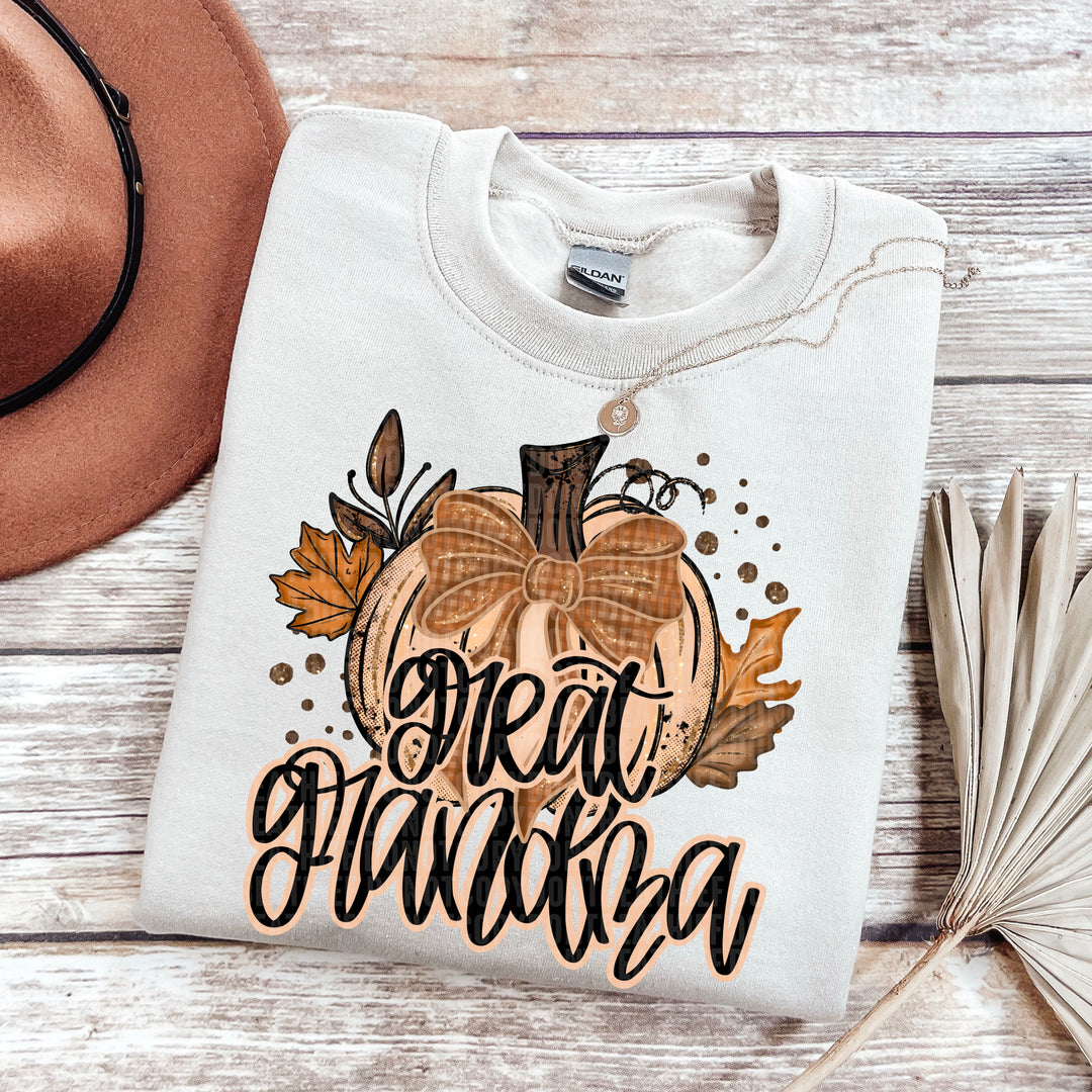 Fall Glitter Pumpkin Collection DTF Print