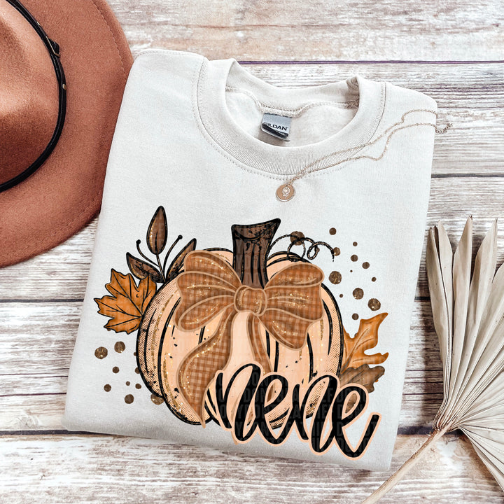 Fall Glitter Pumpkin Collection DTF Print
