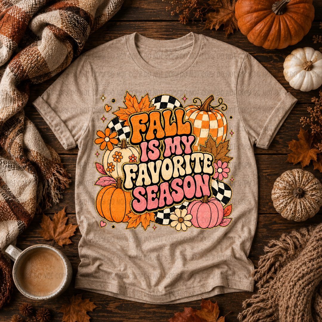 Fall Is My Favorite Season DTF Print
