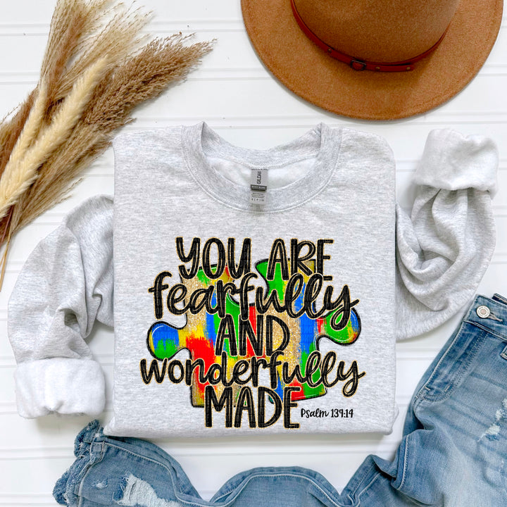 Fearfully And Wonderfully Made DTF Print