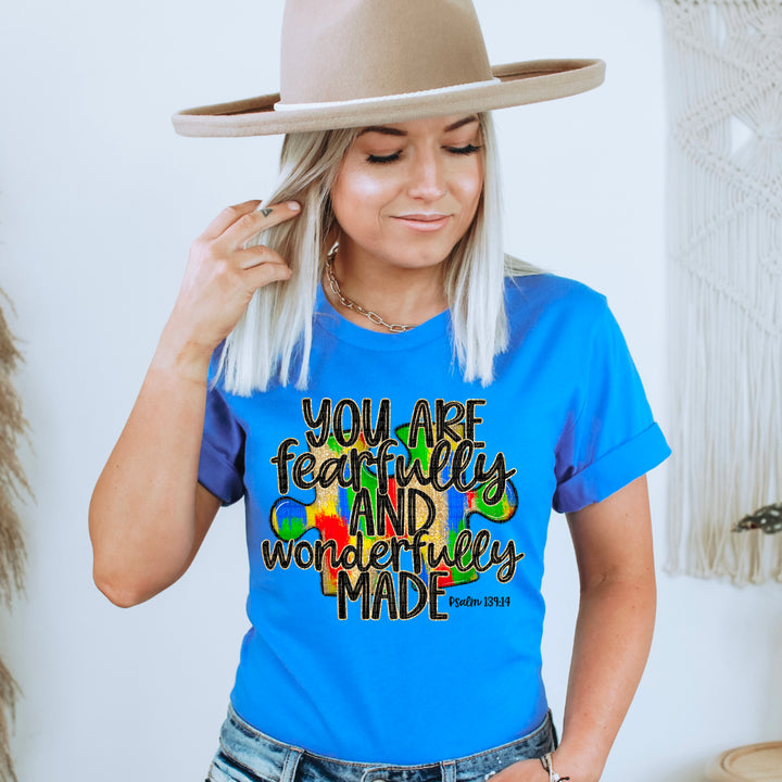 Fearfully And Wonderfully Made DTF Print