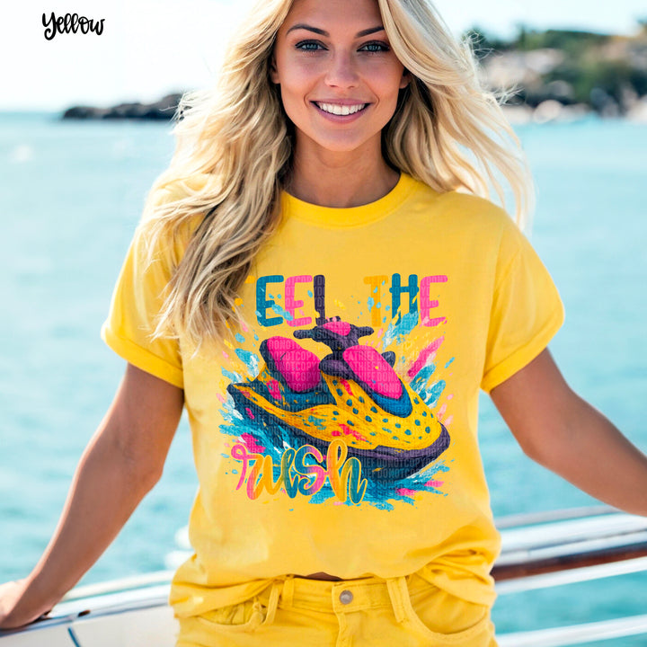 Feel The Rush DTF Print