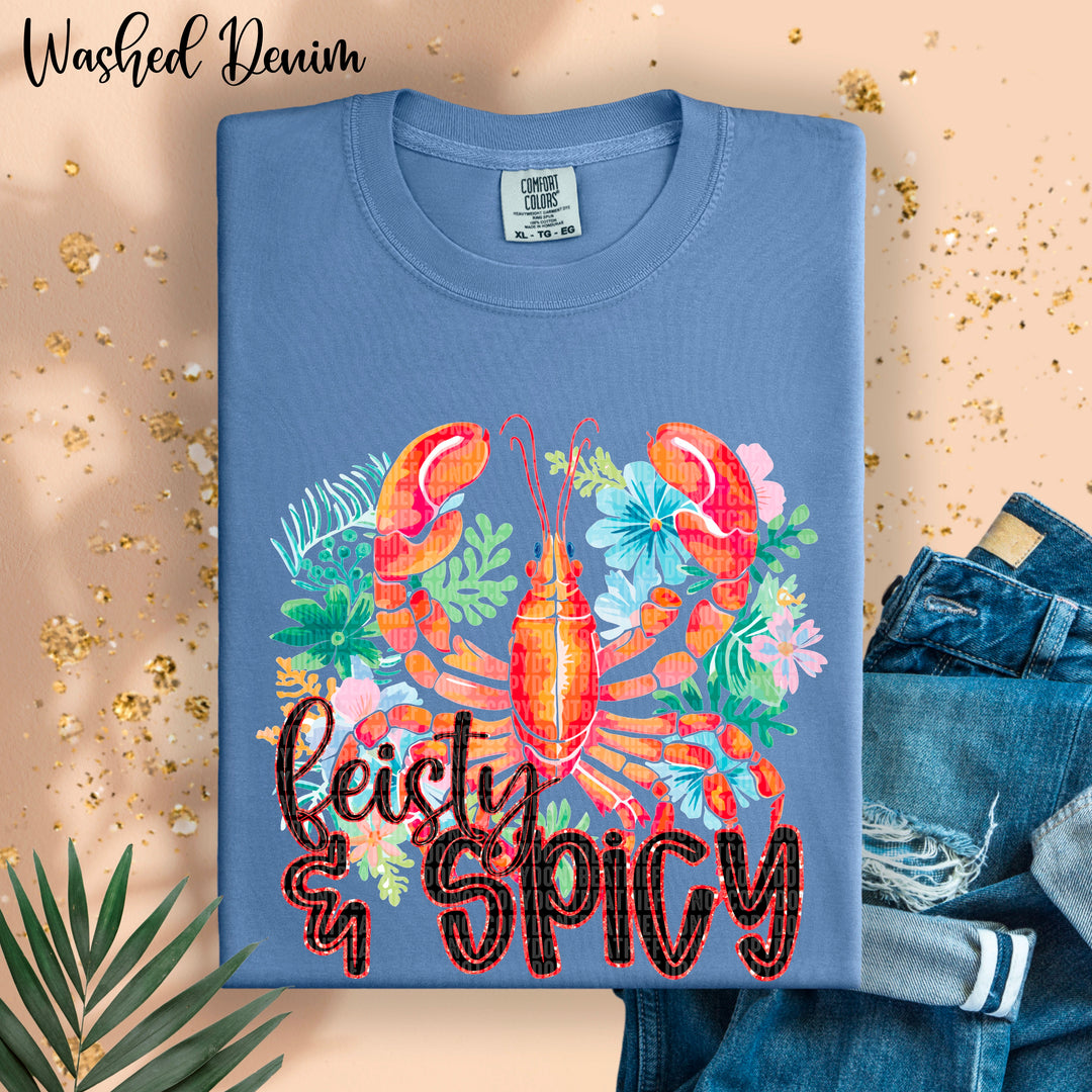 Feisty And Spicy DTF Print