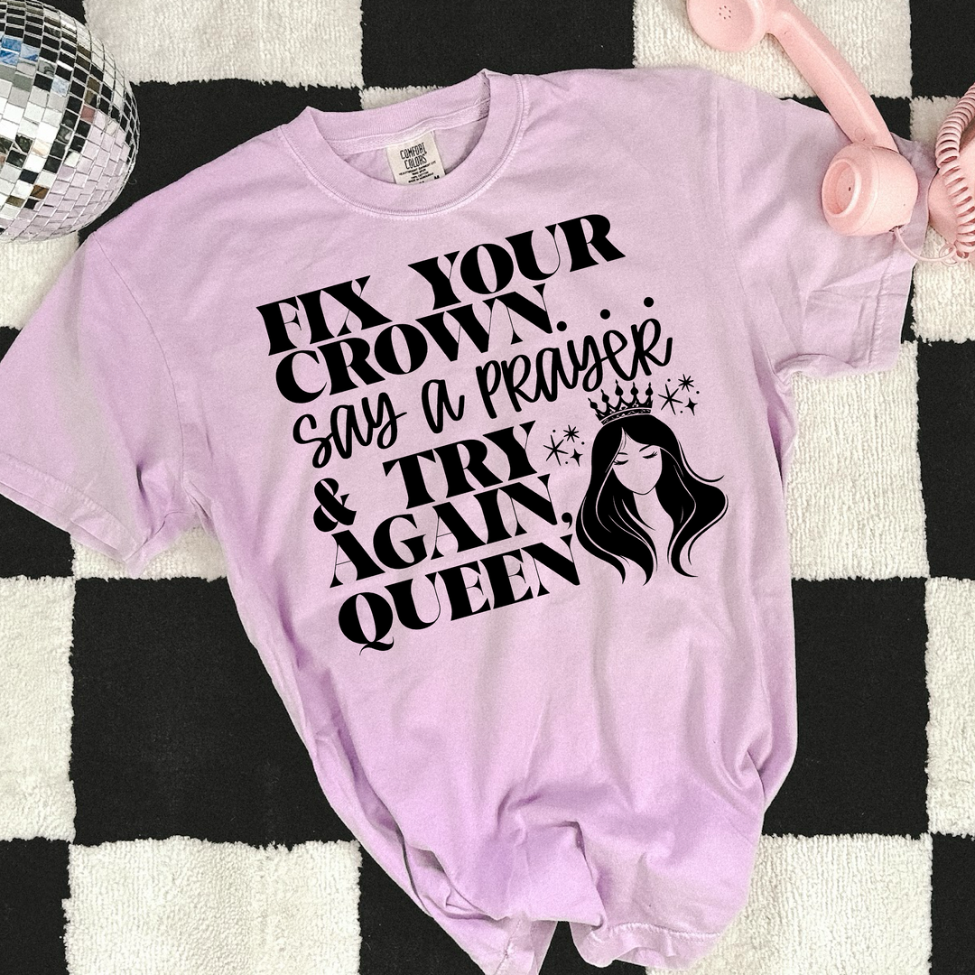 Fix Your Crown DTF Print