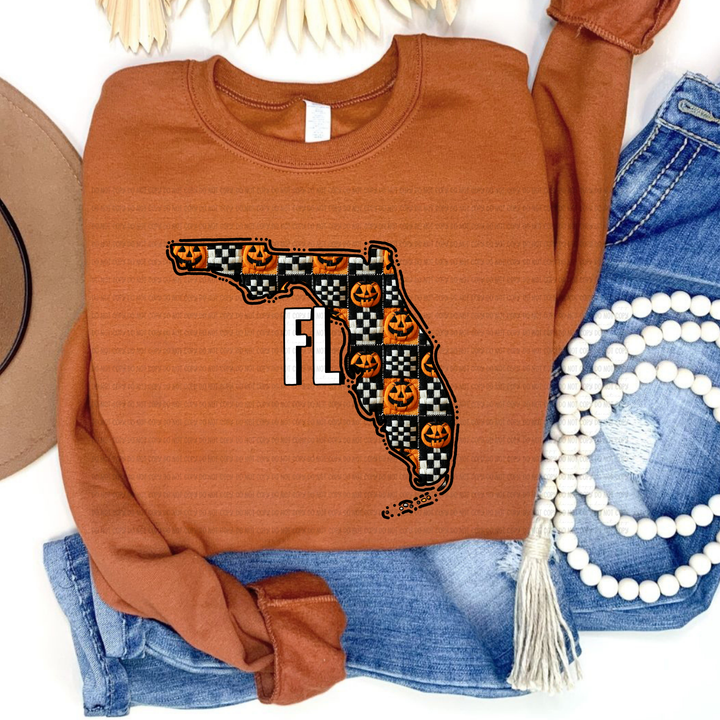 Halloween States DTF Print