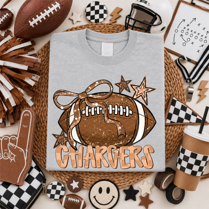 Coquette Football Mascots DTF Print