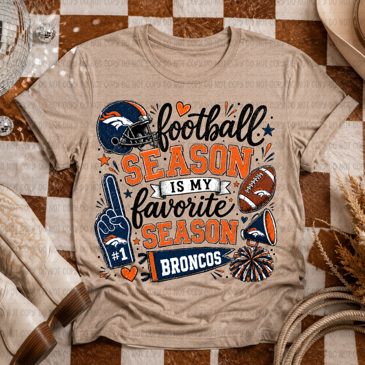 Football Season Mascots DTF Print