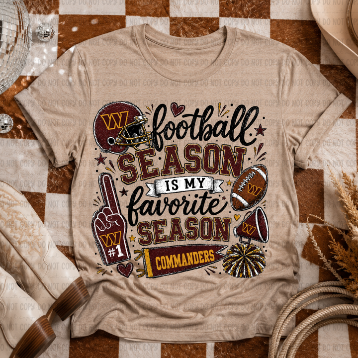 Football Season Mascots DTF Print