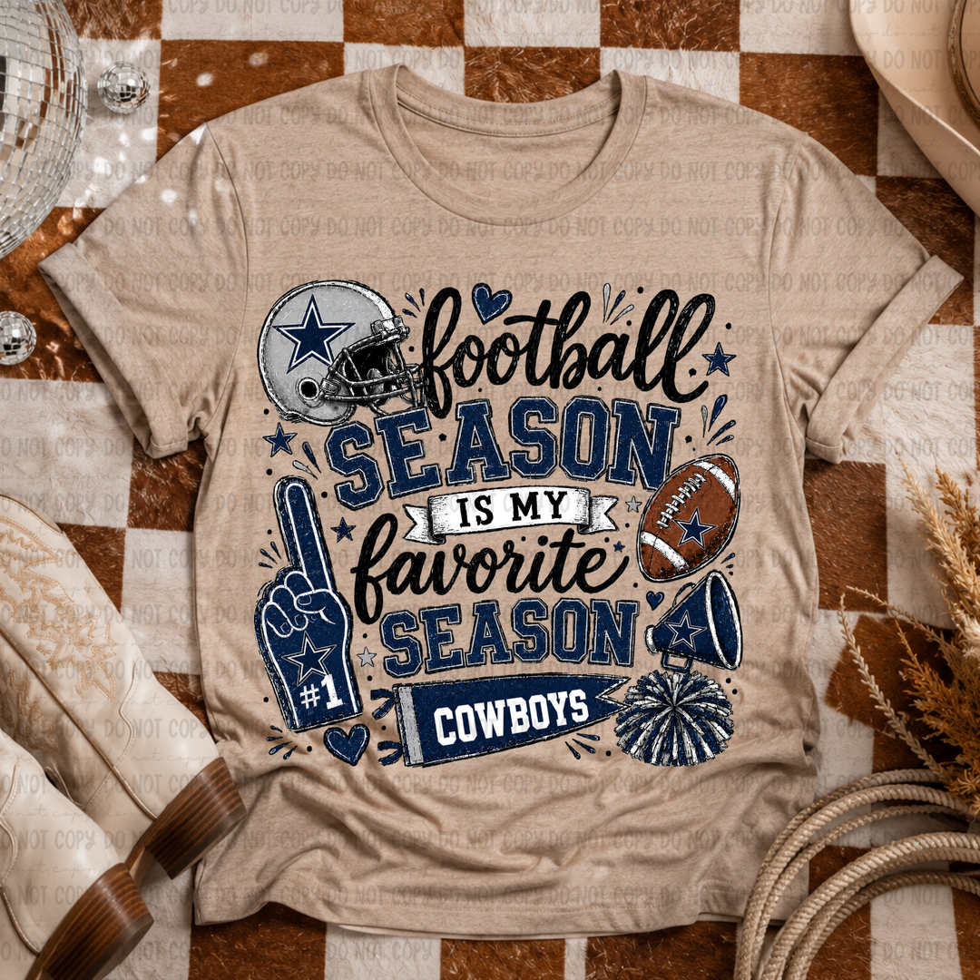 Football Season Mascots DTF Print