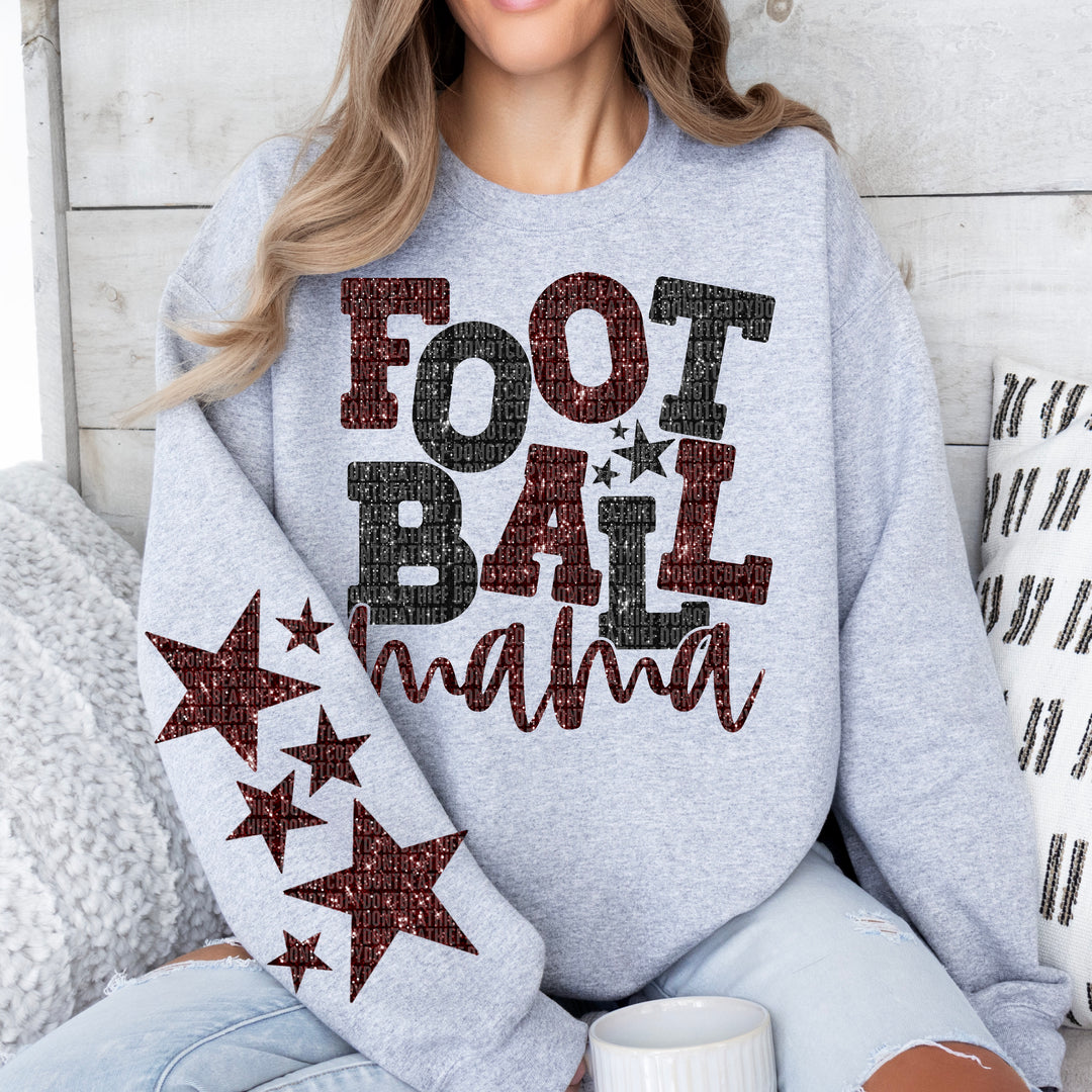 Football Mama SLEEVE DTF Print