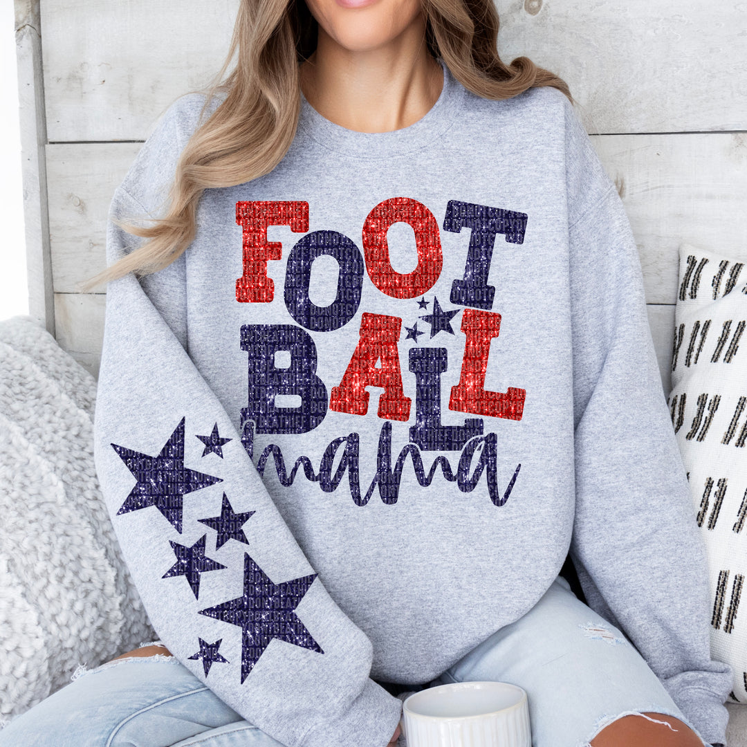 Football Mama SLEEVE DTF Print