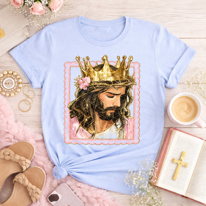 Framed Jesus DTF Print
