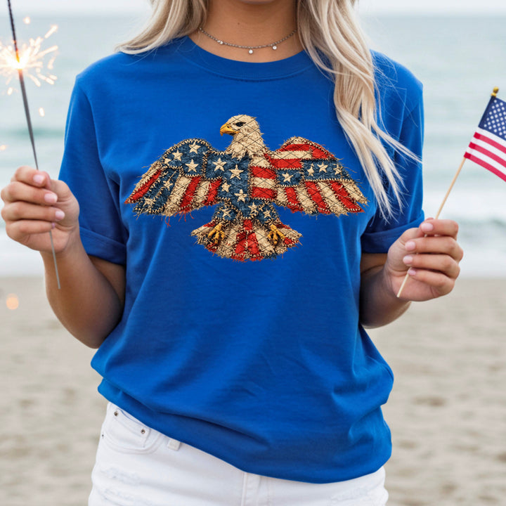 Frayed Eagle DTF Print