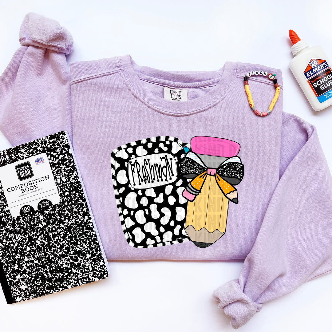 Leopard Pencil Bow Collection DTF Print