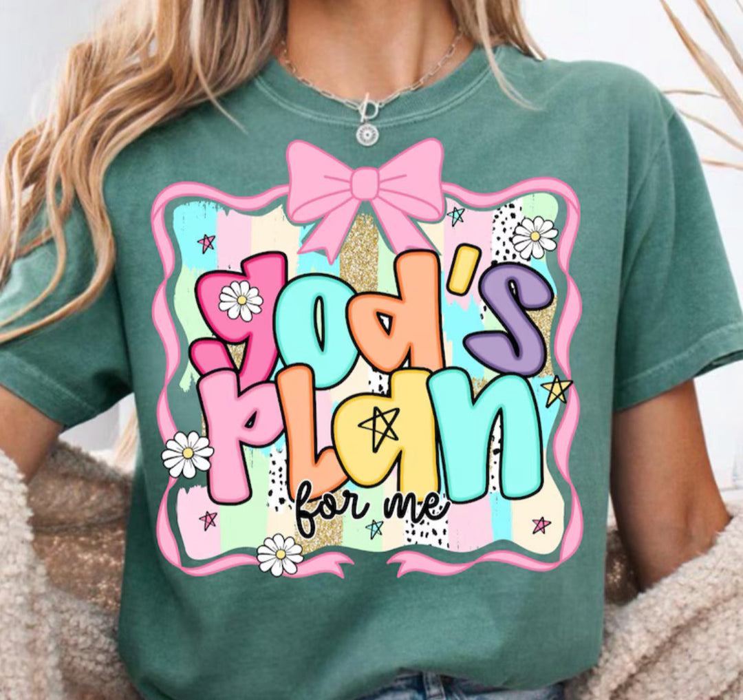 God’s Plan DTF Print