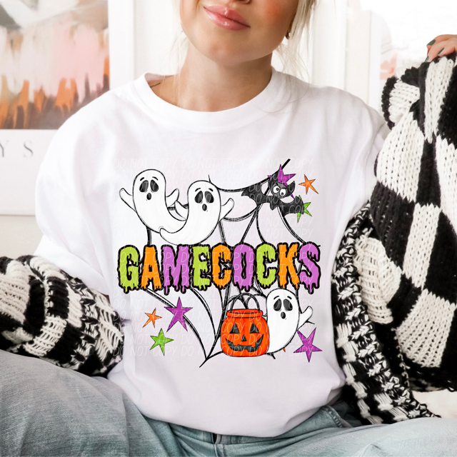 Halloween Mascots DTF Print