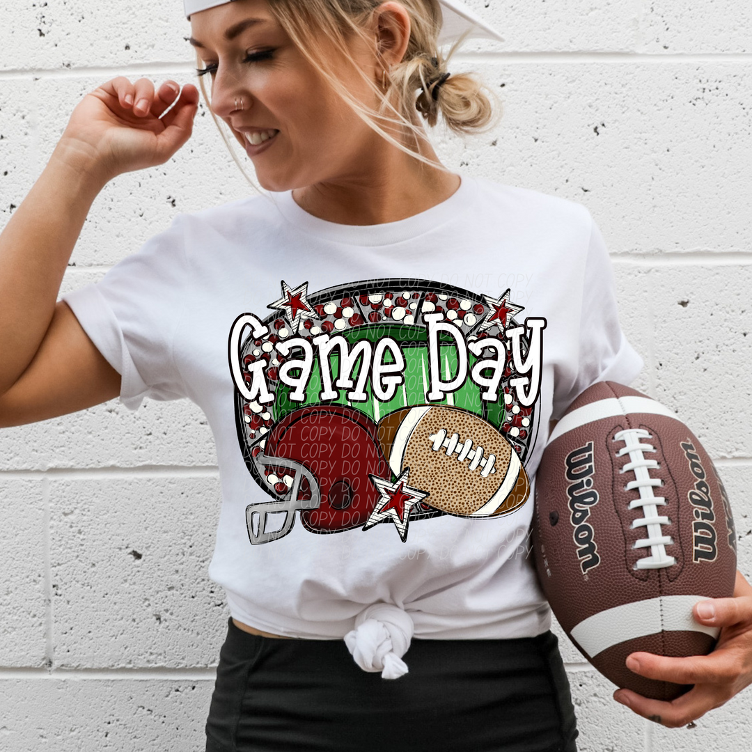 Football Game Day DTF Print