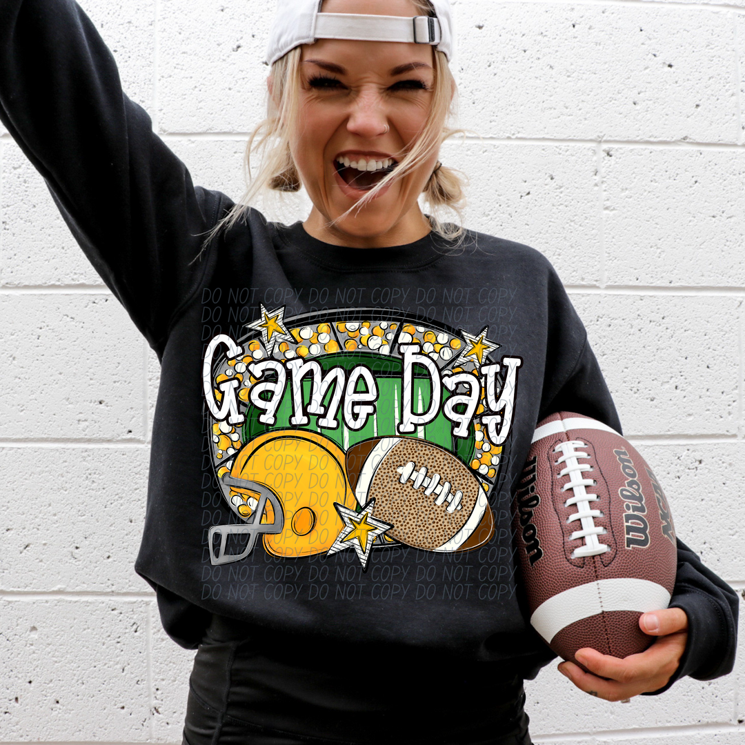Football Game Day DTF Print