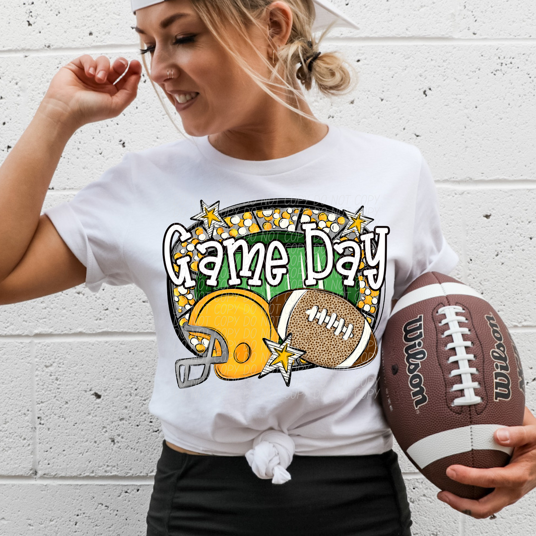 Football Game Day DTF Print
