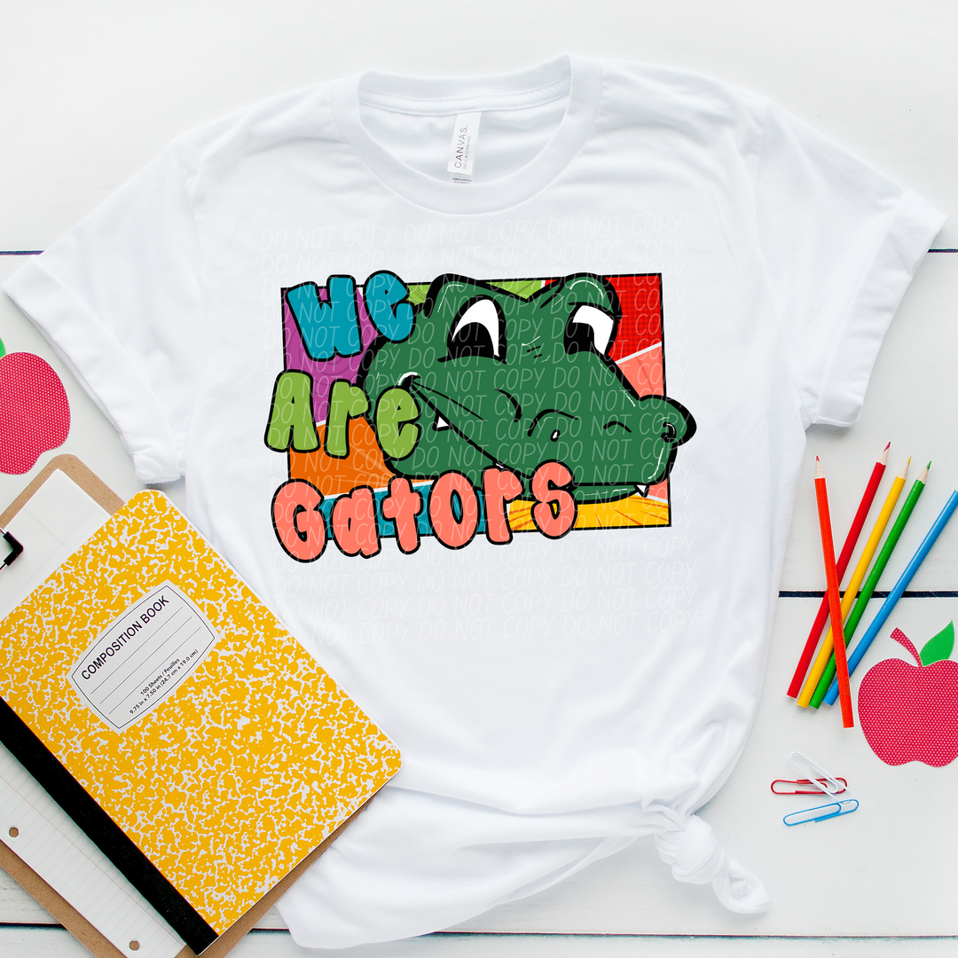 Retro We Are Mascots DTF Print
