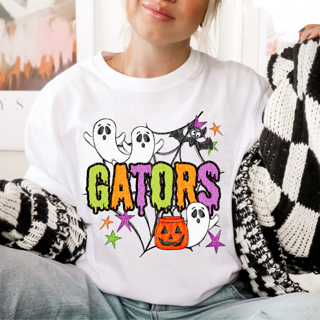 Halloween Mascots DTF Print