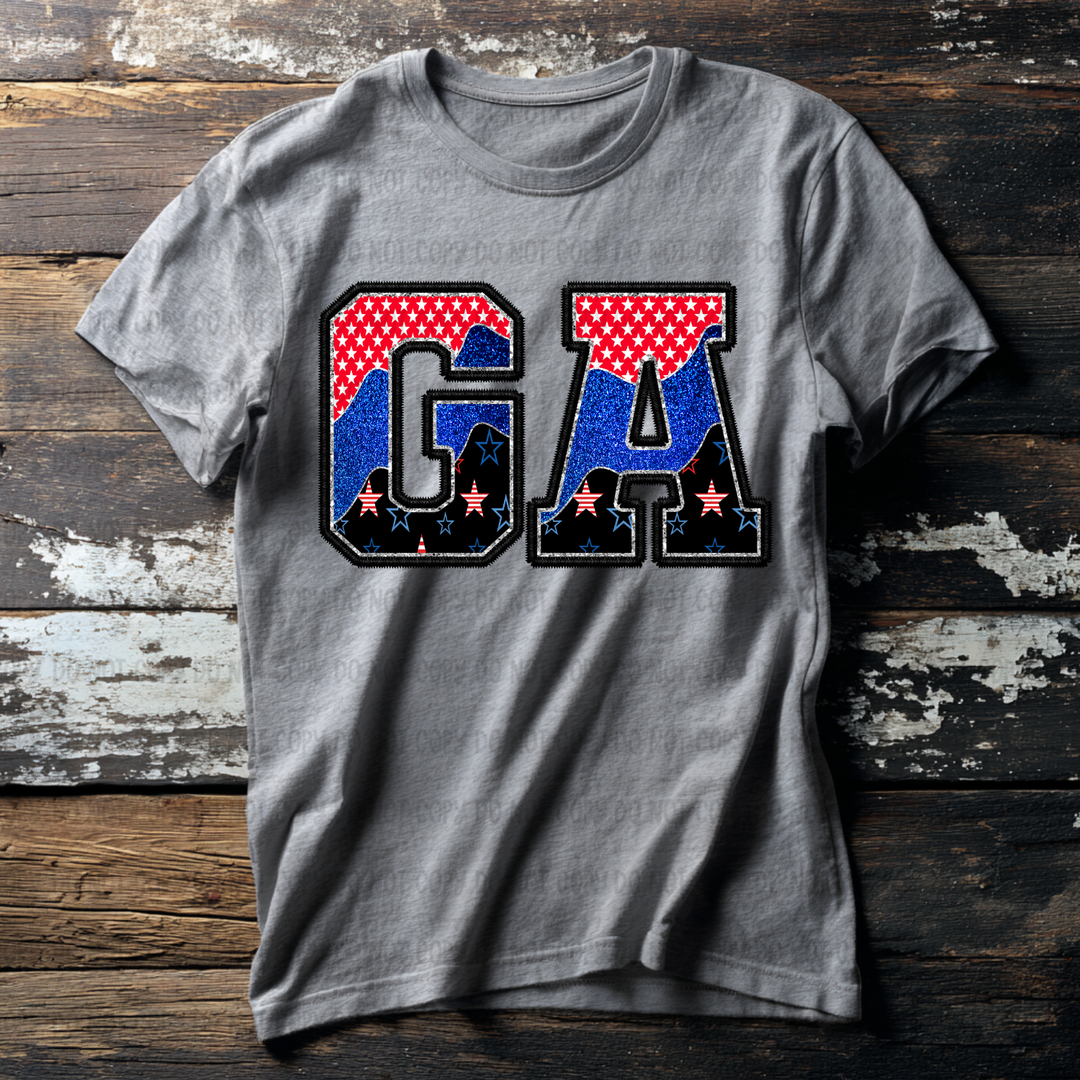 USA States DTF Print