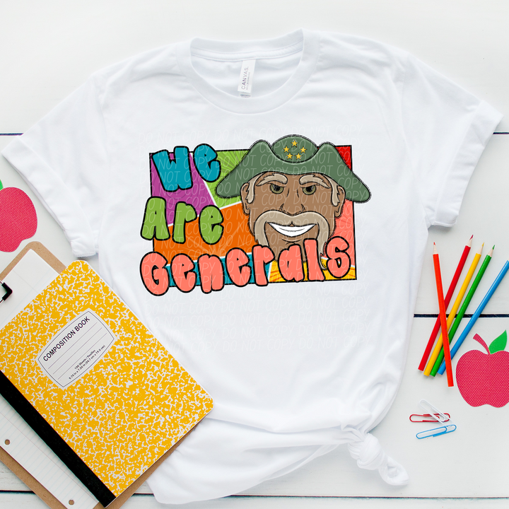 Retro We Are Mascots DTF Print