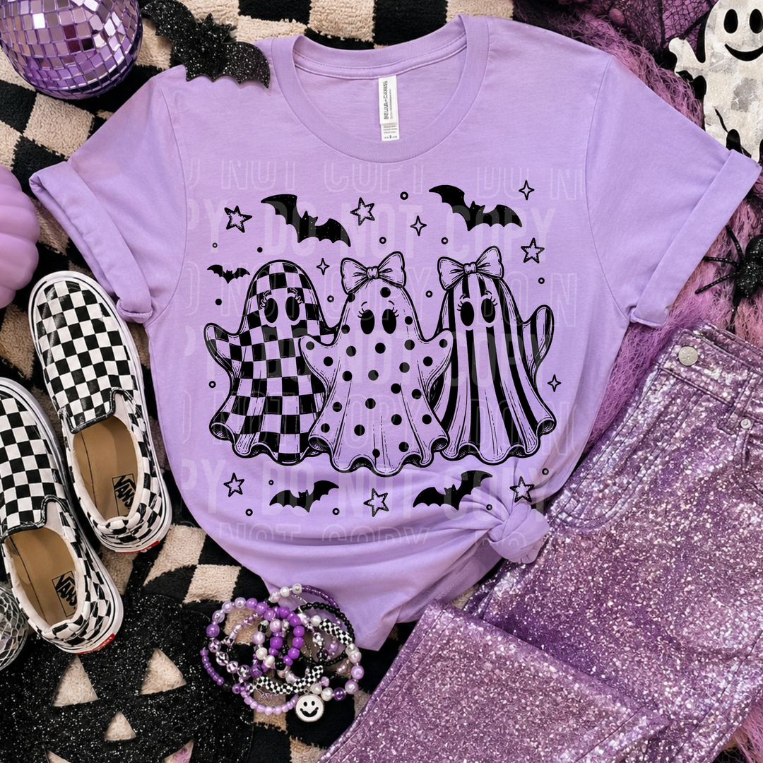 Ghosts DTF Print