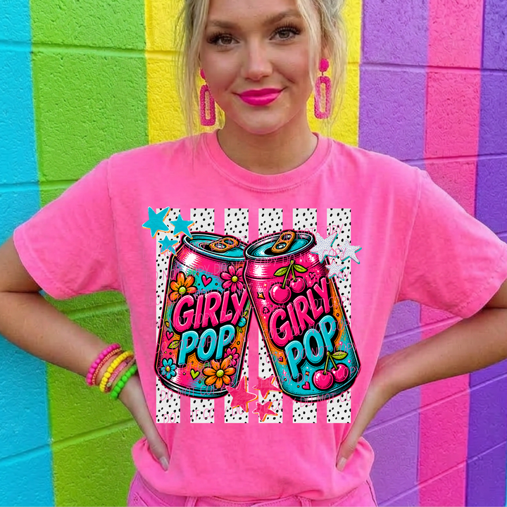 Girly Pop DTF Print