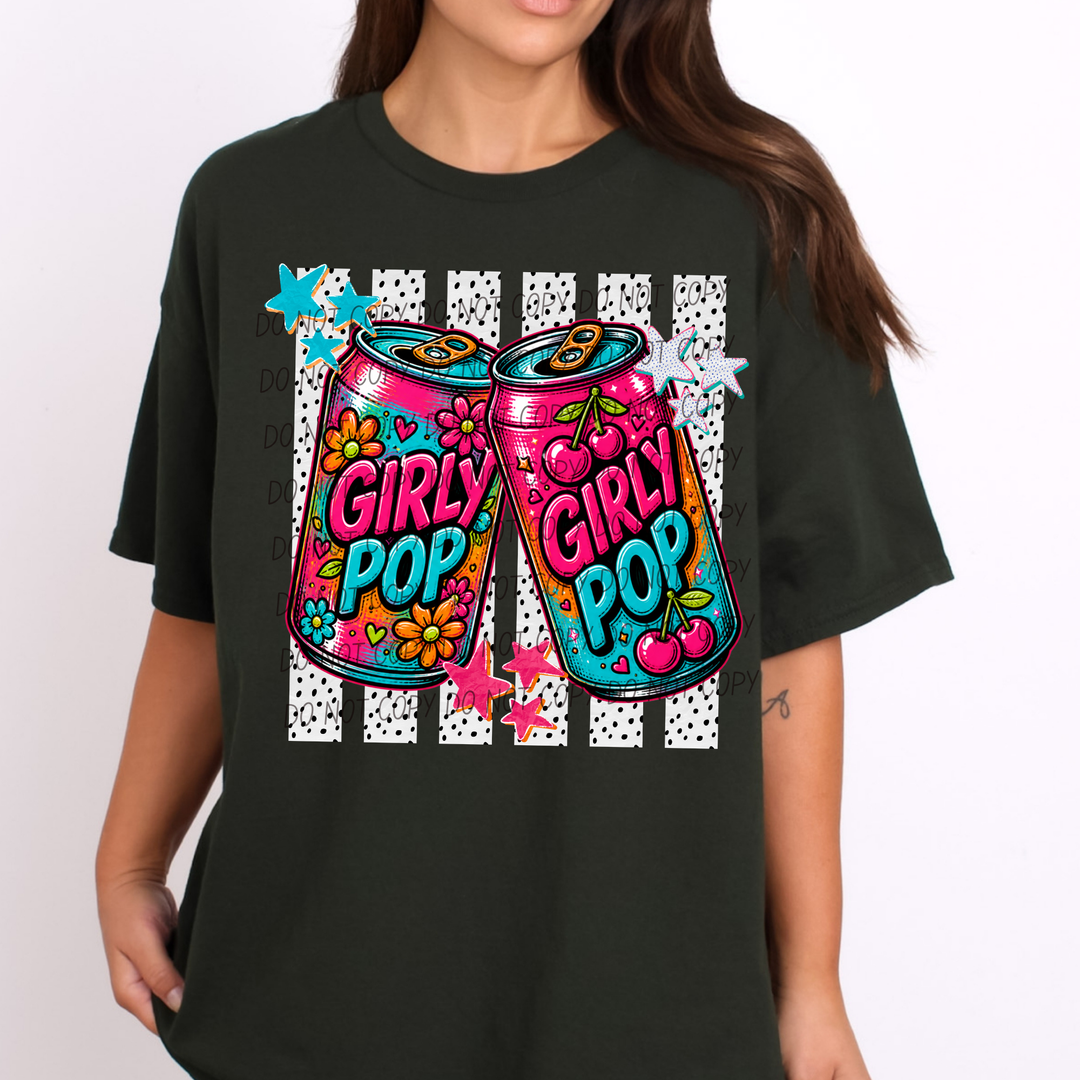 Girly Pop DTF Print
