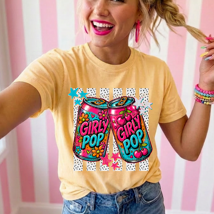 Girly Pop DTF Print