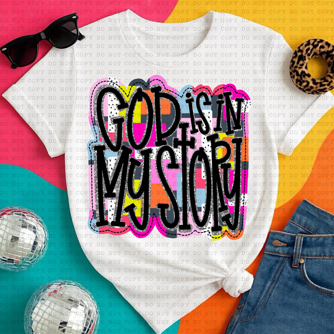 God is in my Story DTF Print