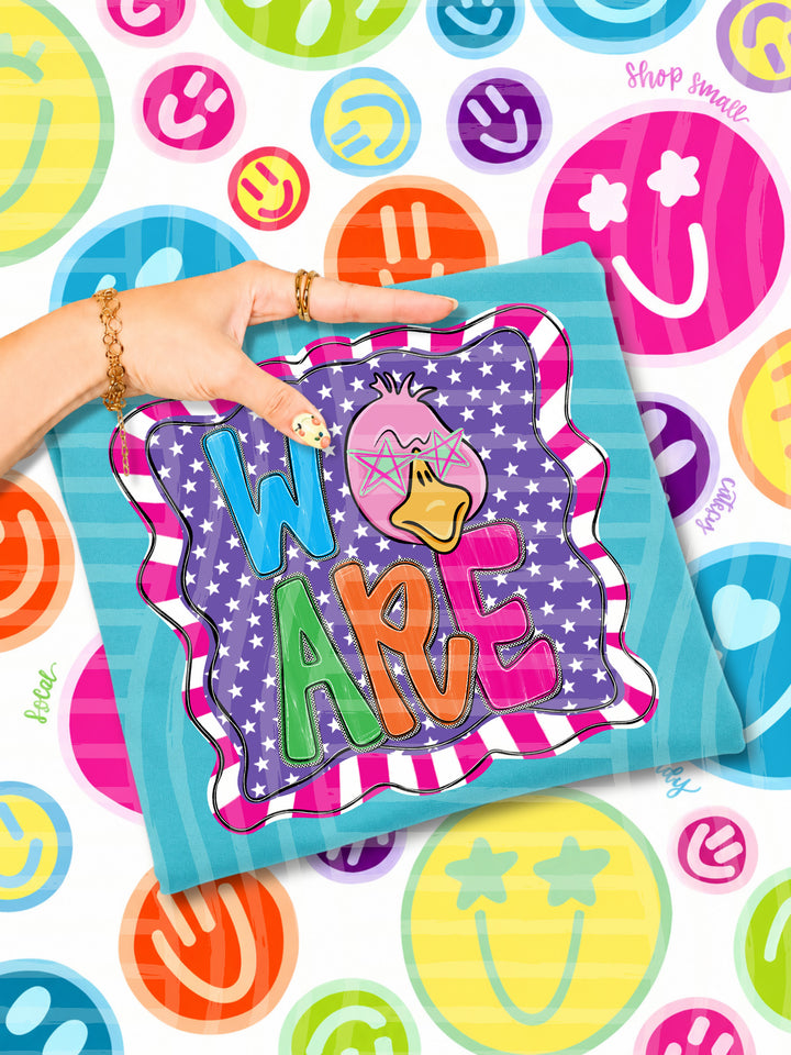 We Are Starry Eyed Mascots DTF Print