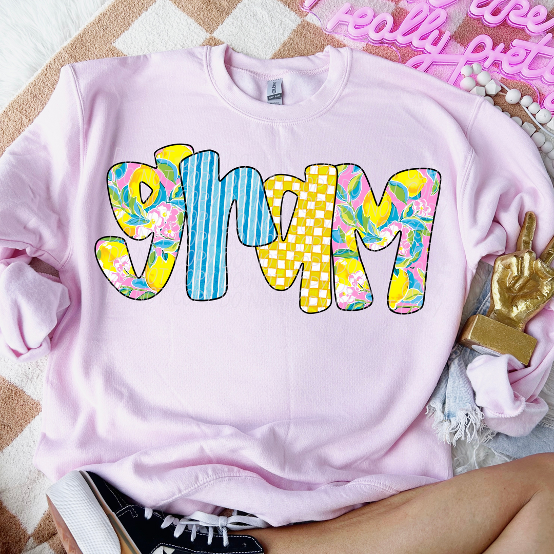 Citrus Names DTF Print