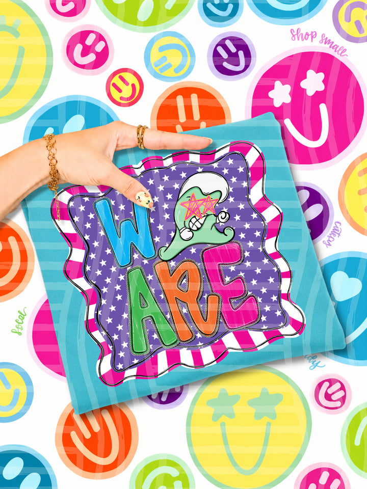 We Are Starry Eyed Mascots DTF Print