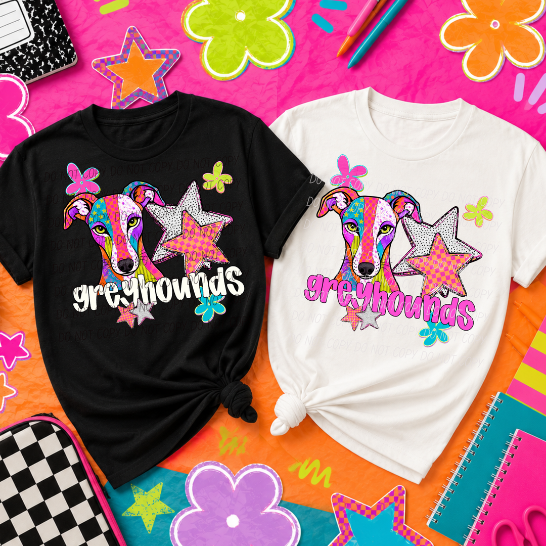 Pattern Pop Mascots DTF Print