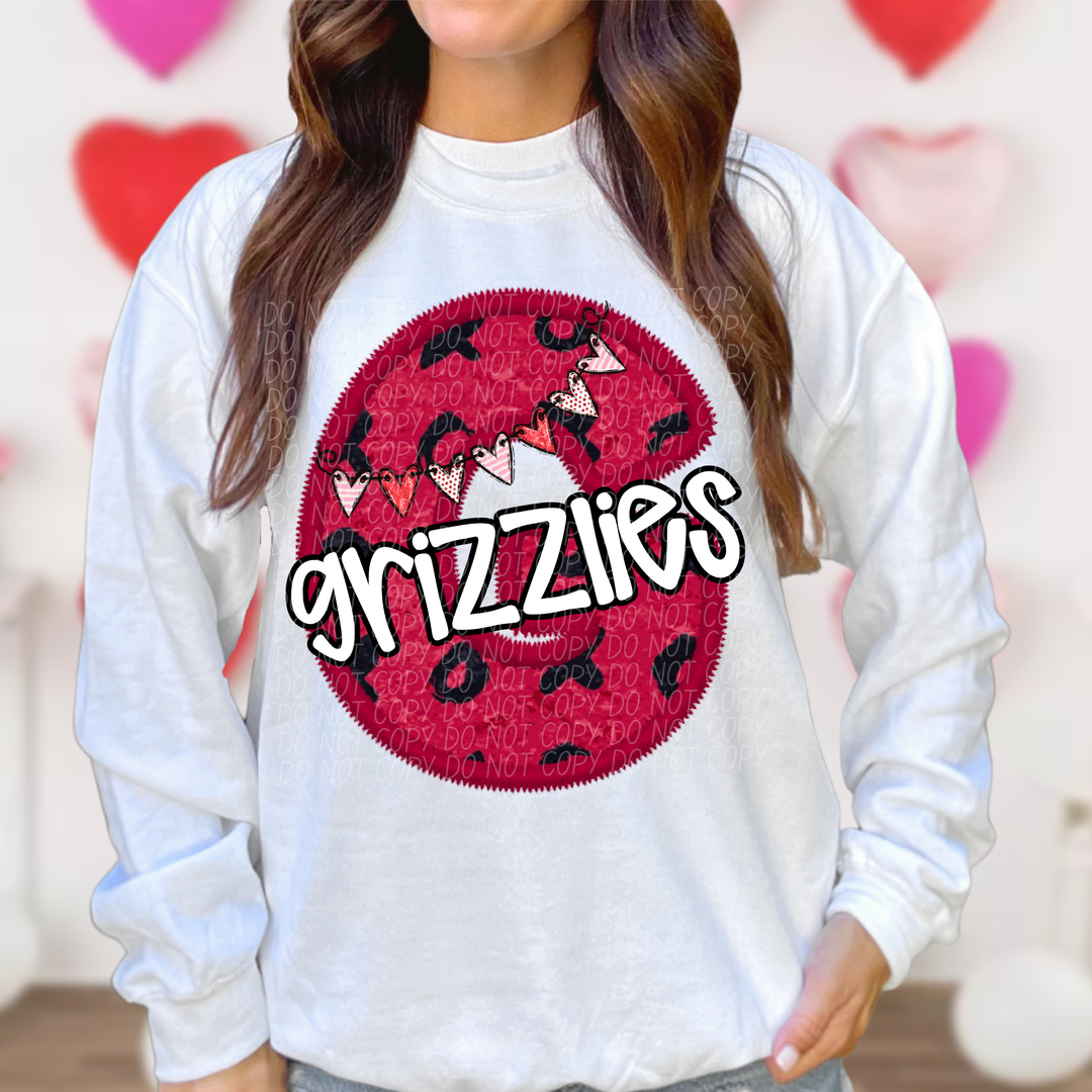 Valentines Day School Spirit A-B DTF Print