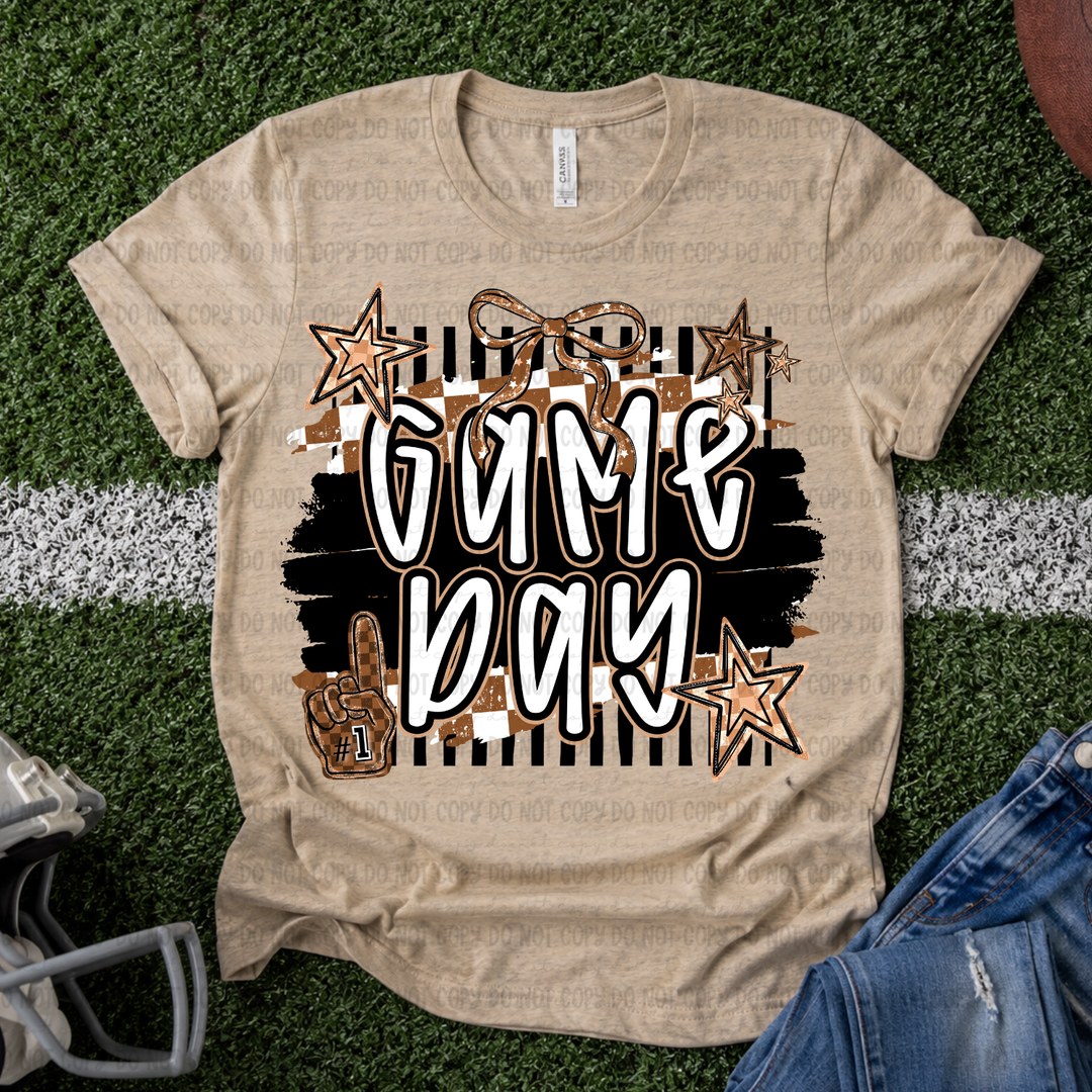 Gold Mascots DTF Print