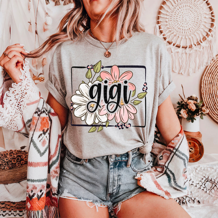 Floral Names Titles Collection DTF Print