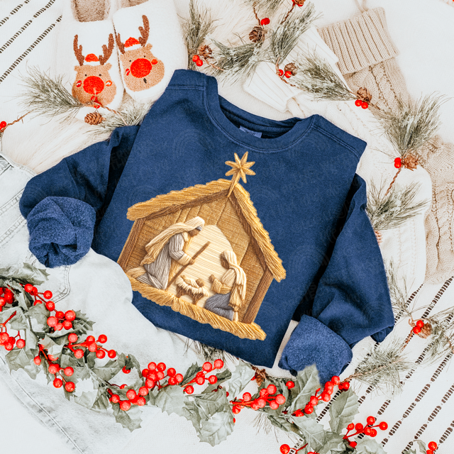Nativity DTF Print