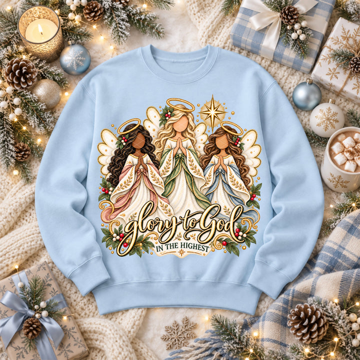 Glory To God In The Highest DTF Print