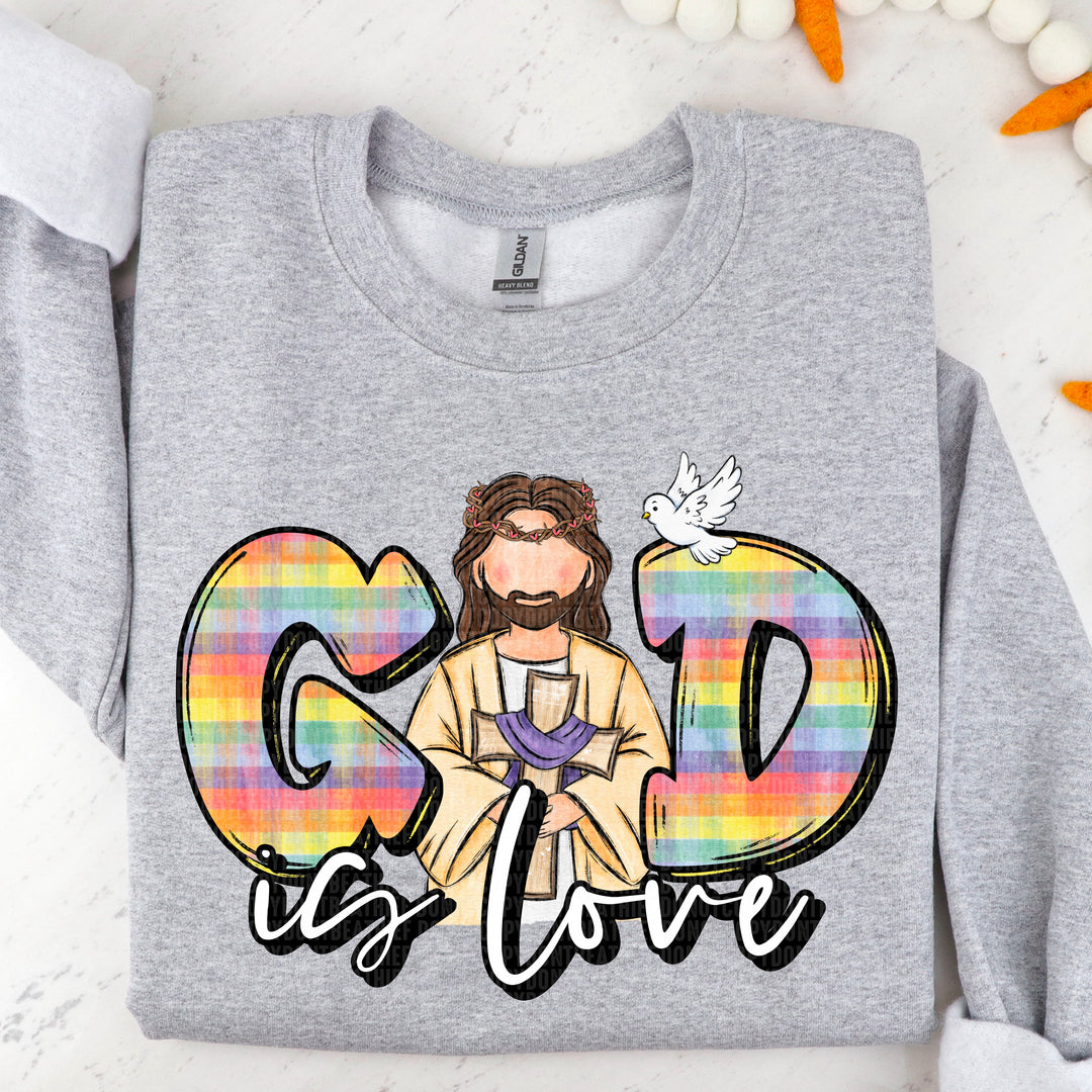 God is Love DTF Print