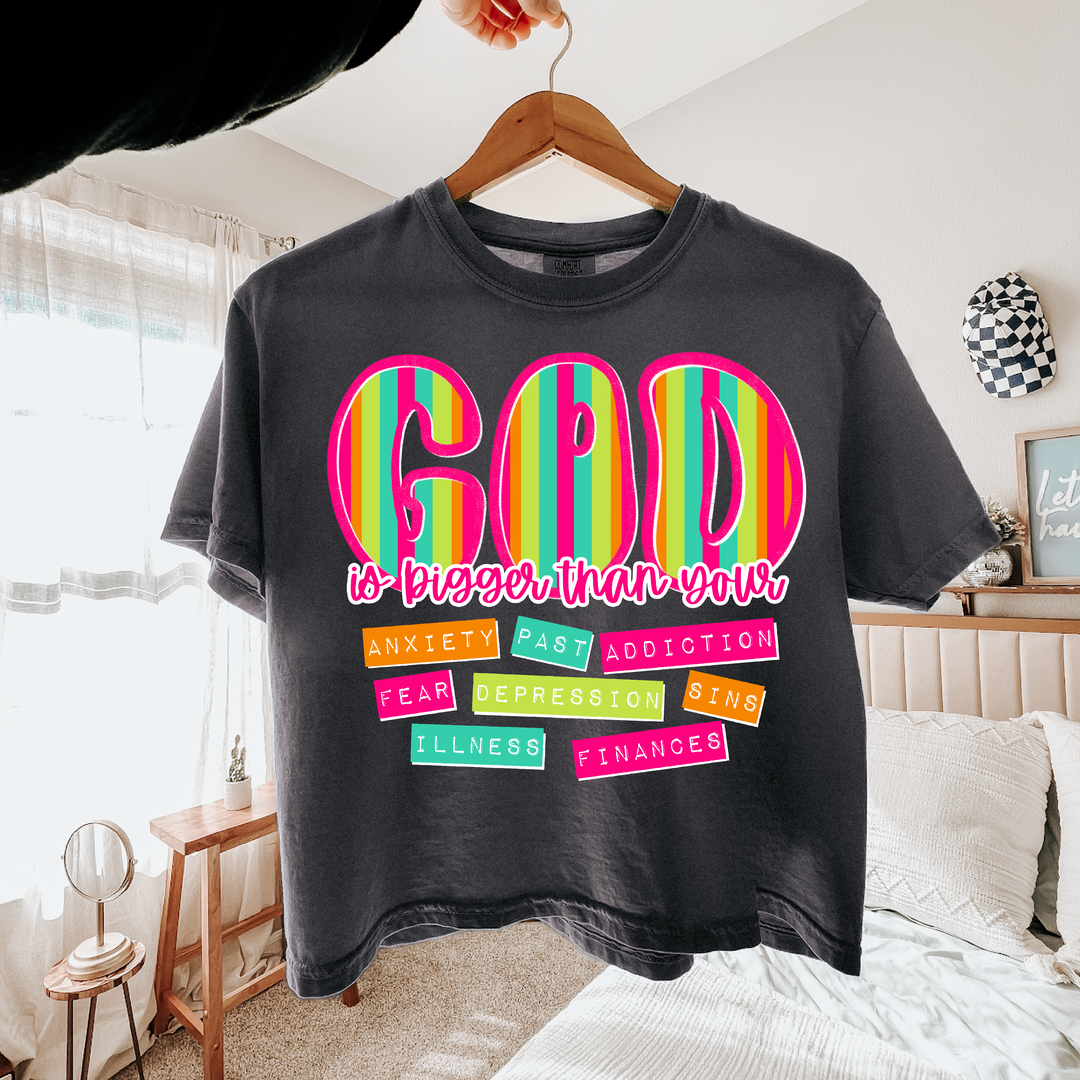 God Is Bigger DTF Print